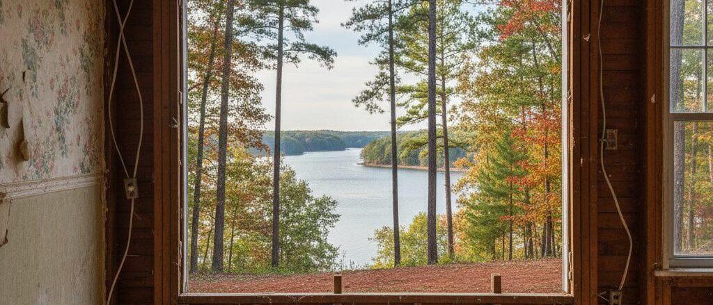 Photo-realistic scene for Renovating a Lake Home