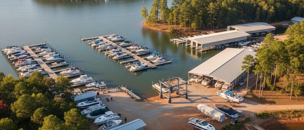 Photo-realistic scene for Boating and Marinas