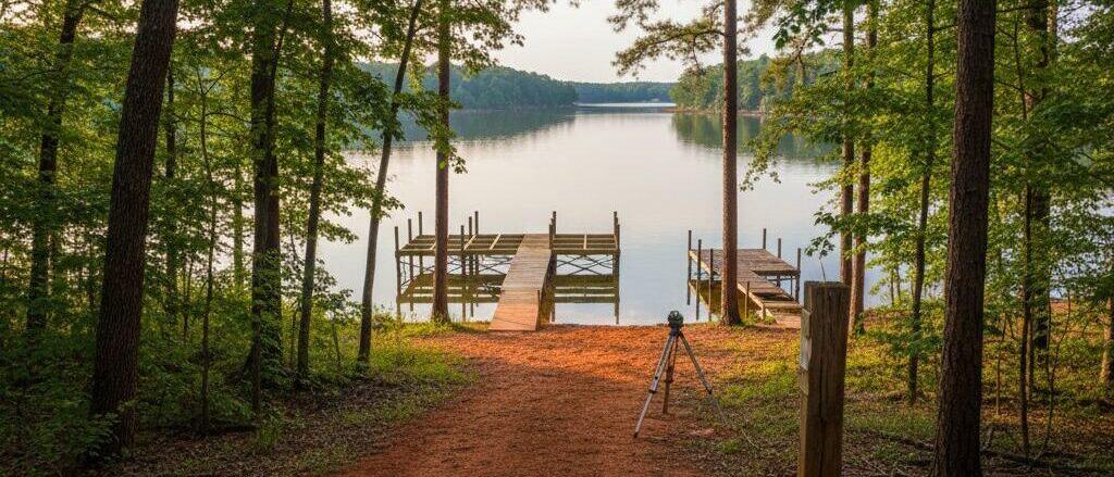 Photo-realistic scene for Docks and Shoreline: What to Verify