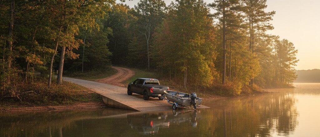 Photo-realistic scene for Public Lake Access Near Denver