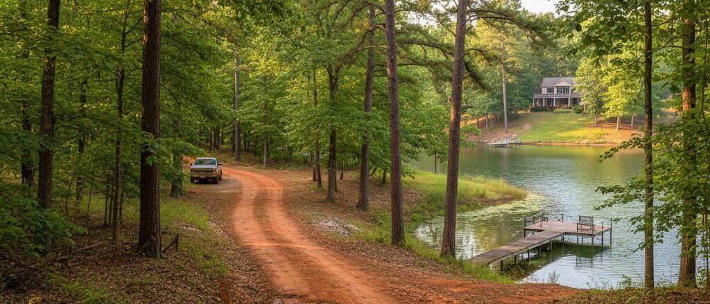 Photo-realistic scene for Lake Norman's Western Shore